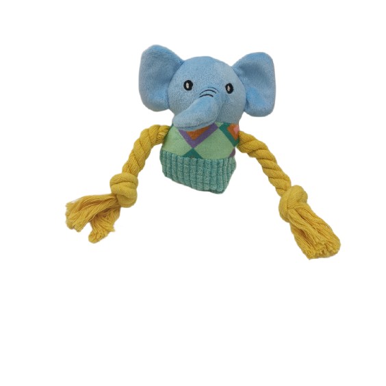 Knotted Elephant Pet Toy