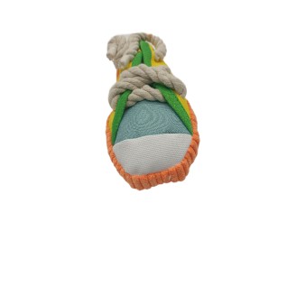 Locke Yellow Knot Shoes Pet Toy
