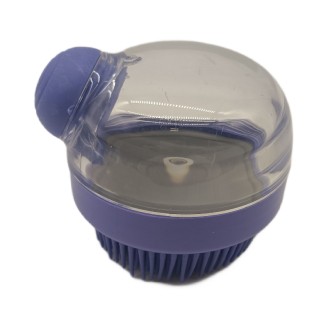 Periwinkle Blue Pet Bath Brush