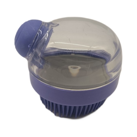 Periwinkle Blue Pet Bath Brush