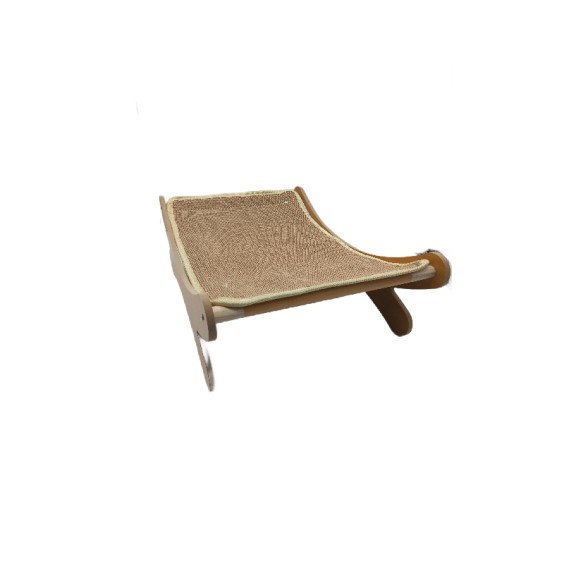 Large Jute Rocking Bed