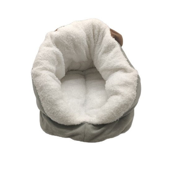 Foggy Blue Plush and Thickened, Warm and Cozy Dog and Cat Bed