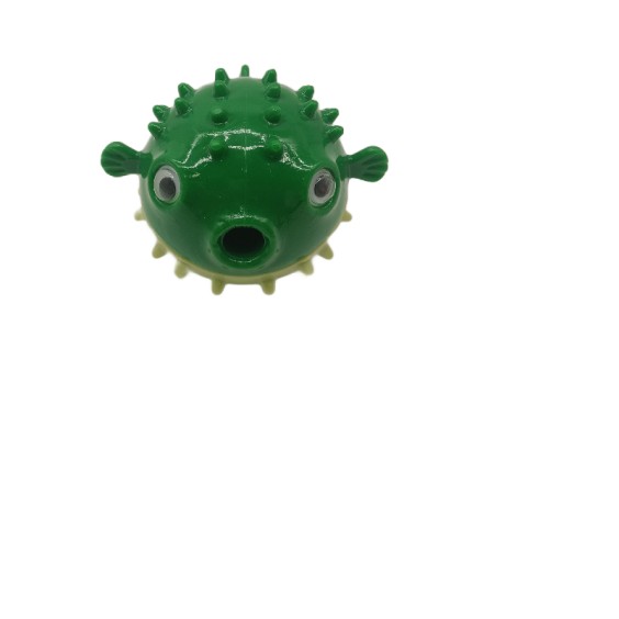 Bouncing Fish - Green Pet Toy