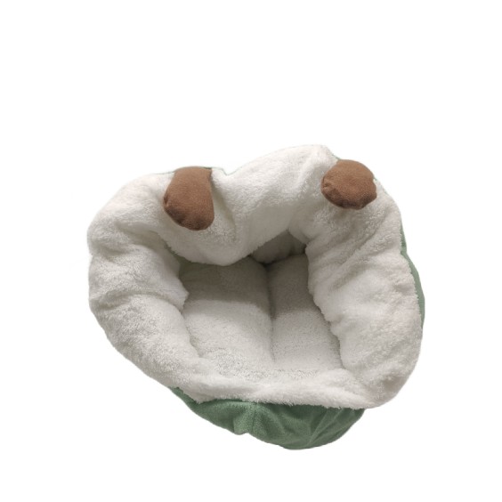 Avocado Green, Plush and Thickened, Warm and Cozy Dog and Cat Bed
