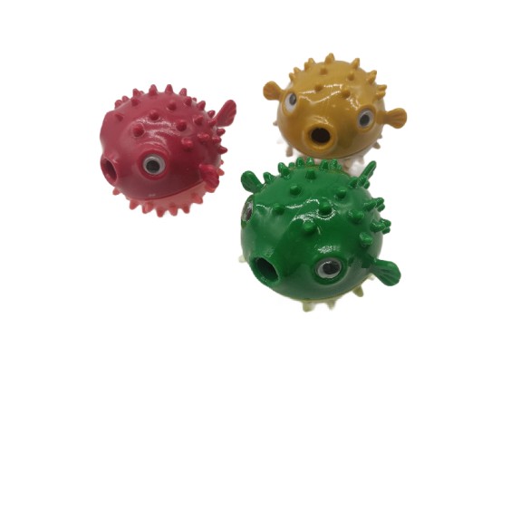 Bouncing Fish - Yellow Pet Toy